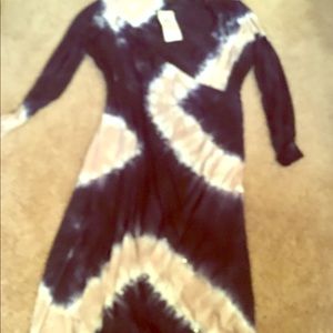 Inc tie dye dress medium